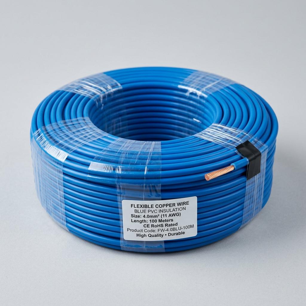 Rollo de Cable Cobre Flexible 2.5 mm² (100m)